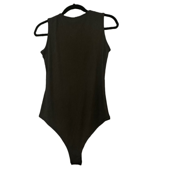 De Base ribbed high neck bodysuit - size L NWOT - Picture 2 of 4